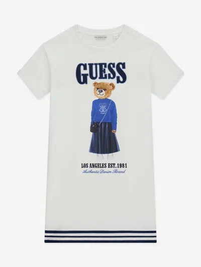Guess Babies'  Girls Bear Sweater Dress In White