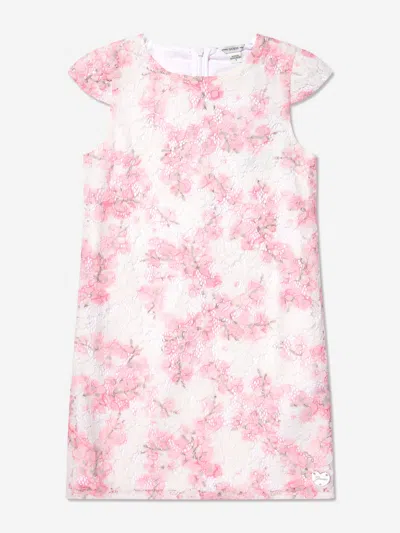 Guess Kids' Girls Cherry Blossom Lace Dress In White