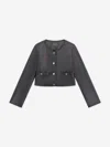 Guess Faux-leather Jacket In Black
