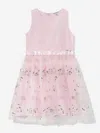 Guess Girls Floral Sleeveless Dress In Pink