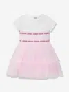 GUESS GIRLS JERSEY AND TULLE DRESS
