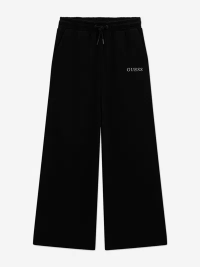 Guess Babies' Girls Logo Joggers In Black