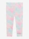 Guess Girls Logo Leggings In Multi