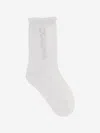Guess Girls Logo Socks In White