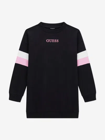 Guess Babies'  Girls Logo Sweater Dress In Black