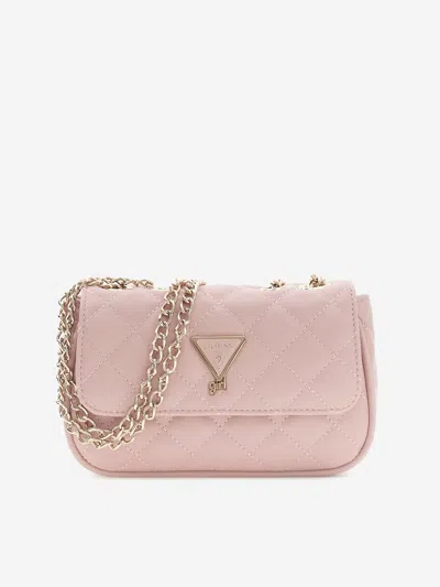 Guess Kids'  Girls Mini Convertible Crossbody Bag In Orange