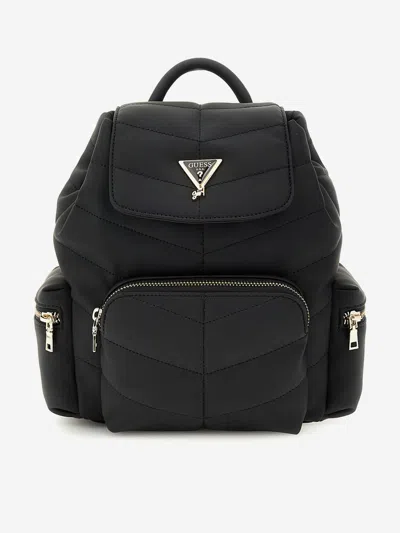 Guess Kids' Girls Padded Backpack In Black