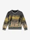 Guess Sequin-embellished Sweatshirt In Multi