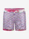 Guess Girls Short - Cotton Tie Dye Sequin Shorts 16 Yrs Multicoloured In Multicoloured