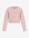 Guess Tweed Jacket In Pink