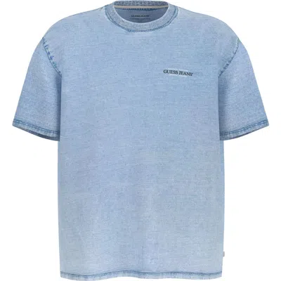 Guess Gj American Trad Graphic T-shirt In Blue