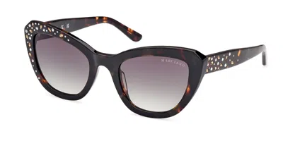 Guess Gm00016 52p Women's Sunglasses Tortoiseshell Size 53 In Brown
