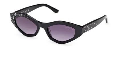 Guess Gm00017 01b Women's Sunglasses Black Size 53