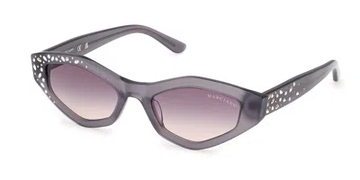 Guess Gm00017 20b Women's Sunglasses Grey Size 53