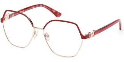 Guess Gm0391 Women's Glasses, Gold, Size 55 In Multi