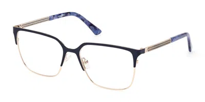 Guess Gm0393 091 Women's Glasses Blue Size 54 - Free Lenses - Blue Light Block Available