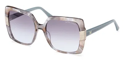 Guess Gm0828 95w Women's Sunglasses Tortoiseshell Size 57 In Multi
