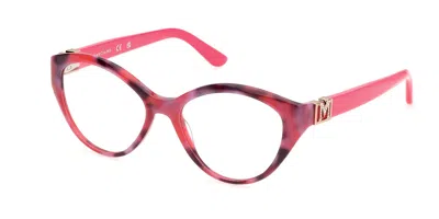 Guess Gm50004 Women's Glasses, Tortoiseshell, Size 52 In Red