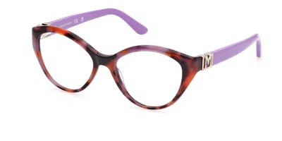 Guess Gm50004 Women's Glasses, Tortoiseshell, Size 52 In Brown