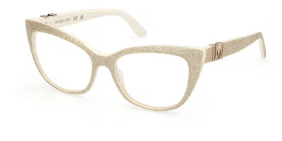 Guess Gm50008 Women's Glasses, Gold, Size 55 In Neutral