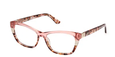 Guess Gm50010 Women's Glasses, Pink, Size 53