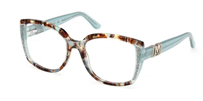 Guess Gm50012 089 Women's Glasses Tortoiseshell Size 55 - Free Lenses - Blue Light Block Available