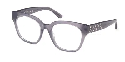 Guess Gm50017 Women's Glasses, Grey, Size 52 In Gray