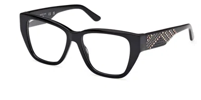 Guess Gm50019 Women's Glasses, Black, Size 52