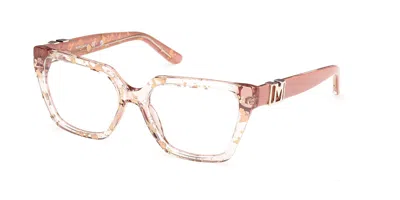 Guess Gm50028 Women's Glasses, Pink, Size 54 In Brown