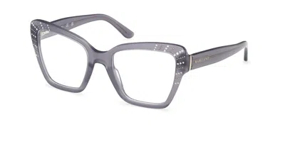 Guess Gm50034 020 Women's Glasses Grey Size 53 - Free Lenses - Blue Light Block Available In Orange