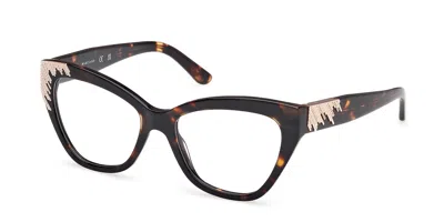 Guess Gm50037 Women's Glasses, Tortoiseshell, Size 53 In Brown