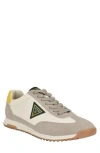 Guess Gobert Sneaker In Beige/cream Multi