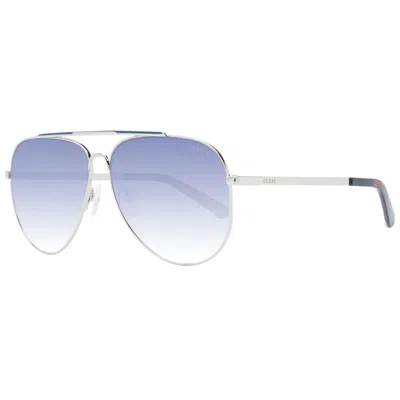 Guess Gold Men Sunglasses In Blue