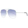 Guess Gold Men Sunglasses In Blue