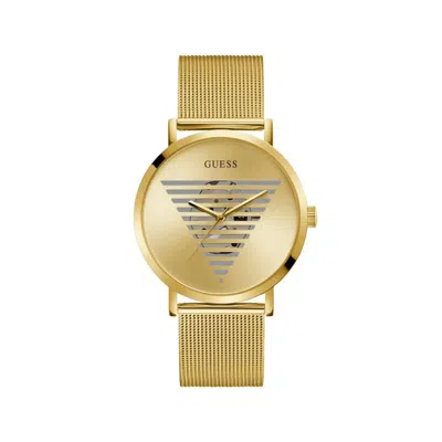 Guess Gold Stainless Steel Dress Watch