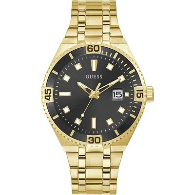 Guess Gold Stainless Steel Men's Watch