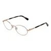 Guess Gold Unisex Optical Frames In Gold