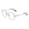 Guess Gold Women Optical Frames In Gold