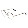 Guess Gold Women Glasses Women's Frame In Gold