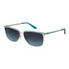 Guess Gold Women Sunglasses In Blue