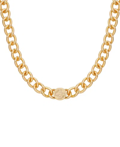 Guess Gold-tone G Pendant Necklace
