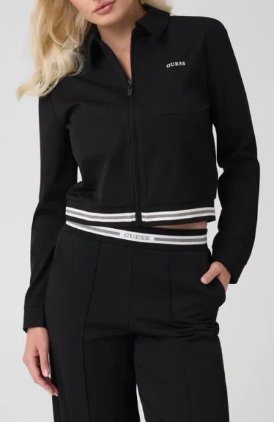 Guess Goliarda Full Zip Jacket In Black