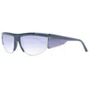 Guess Gray Men Sunglasses In Blue