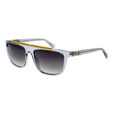 Guess Gray Stainless Steel Sunglasses In Neutral