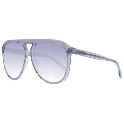 Guess Gray Men Sunglasses In Grey