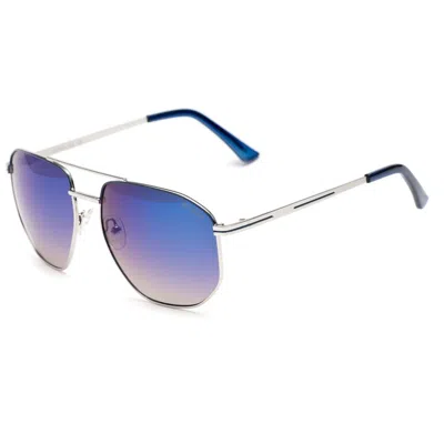 Guess Gray Metal Sunglasses In Grey