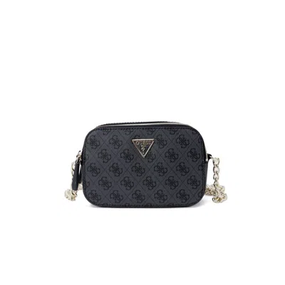 Guess Noelle Coal Logo Cross-body Bag In Gre