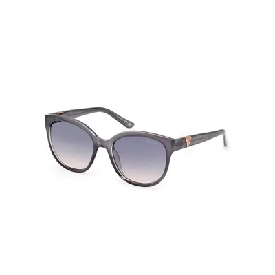 Guess Gray Resin Sunglasses In Blue