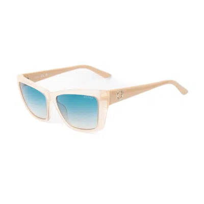 Guess Chic Cat Eye Sunglasses For Women In Neutral