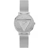Guess Gray Stainless Steel Watch In Metallic